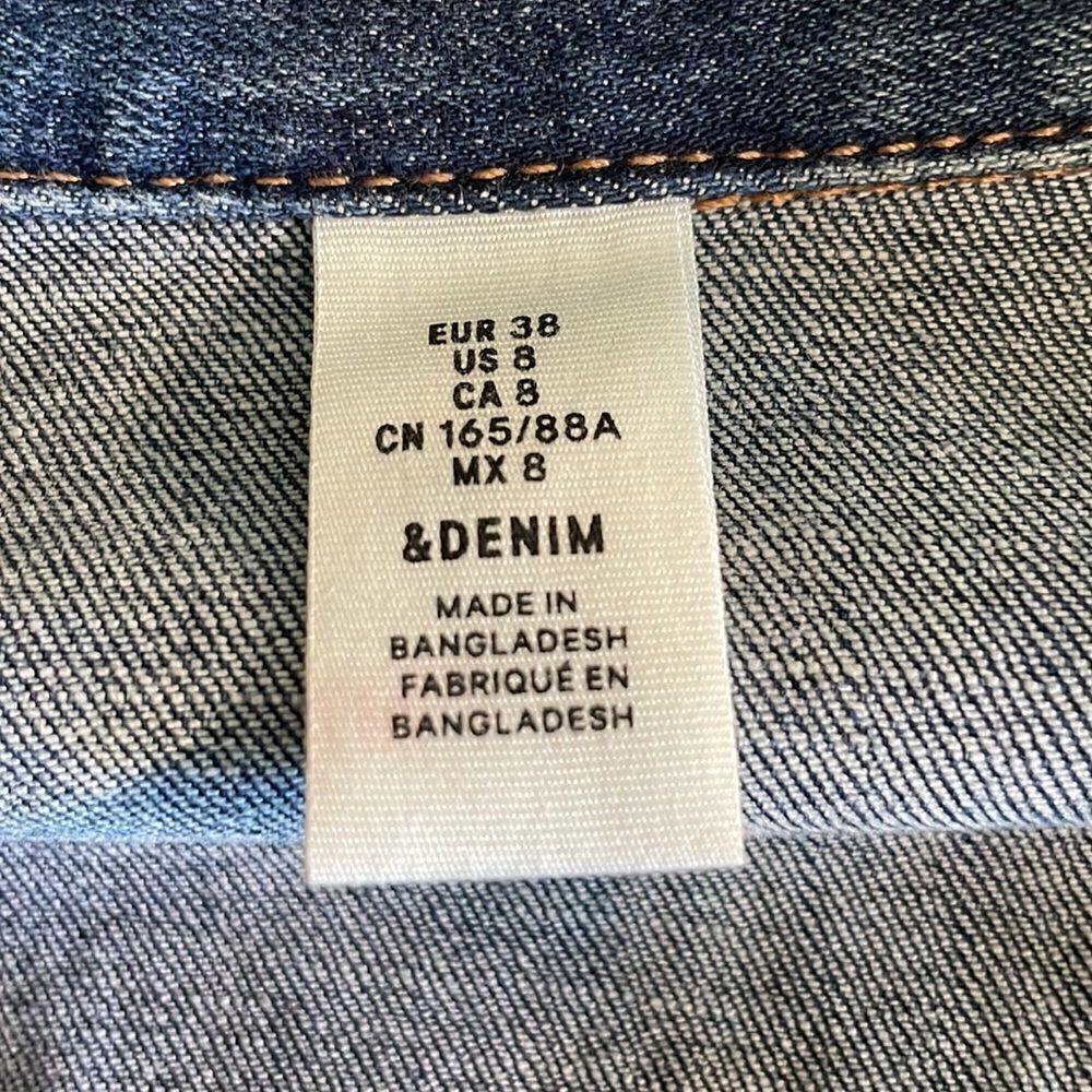 Denim Jacket from &denim size S/M - Picture 4 of 7